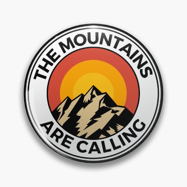 Item preview, The Mountains Are Calling designed and sold by cursedcartoons.