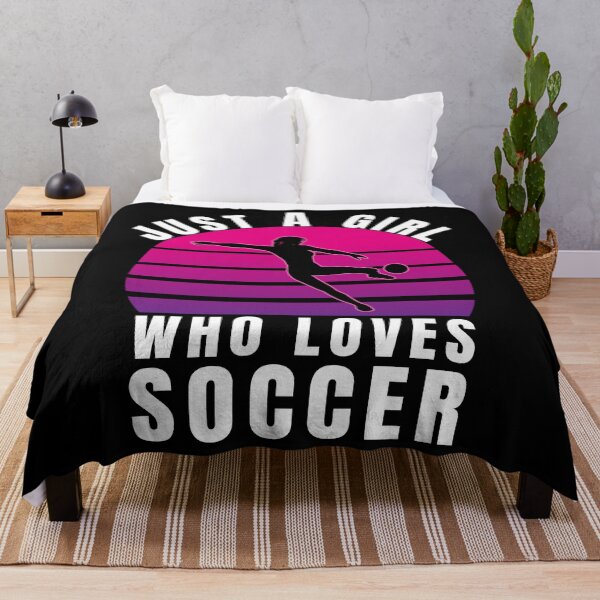 Item preview, Just a Girl Who Loves Soccer designed and sold by Blok45.