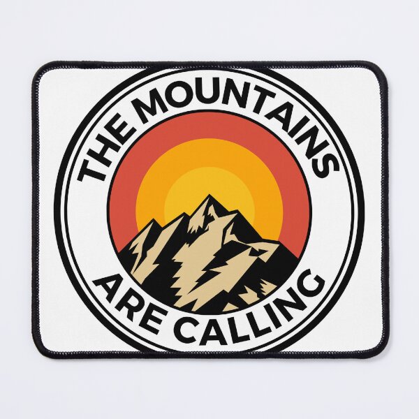 Item preview, The Mountains Are Calling designed and sold by cursedcartoons.