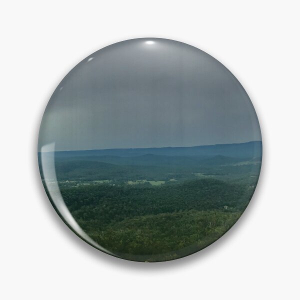 Item preview, Overcast Valley Panorama - Colourful designed and sold by randoridesbikes.