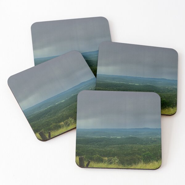 Item preview, Overcast Valley Panorama - Colourful designed and sold by randoridesbikes.