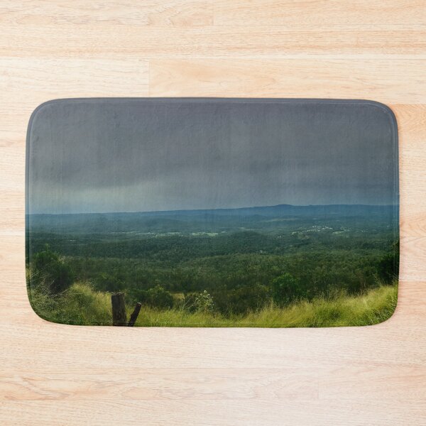 Item preview, Overcast Valley Panorama - Colourful designed and sold by randoridesbikes.
