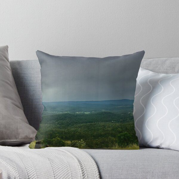 Item preview, Overcast Valley Panorama - Colourful designed and sold by randoridesbikes.
