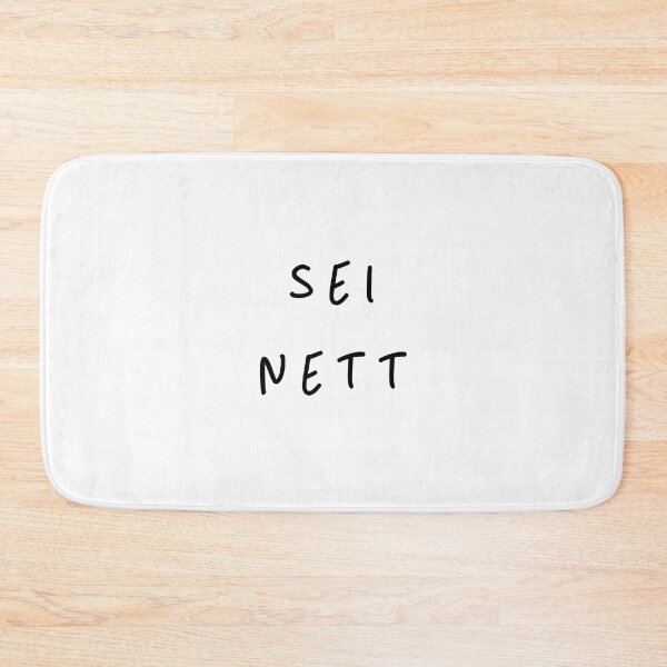 Item preview, Sei nett - Kindness Matters | Minimalist Style | Handwritten Font designed and sold by RM-Journey.