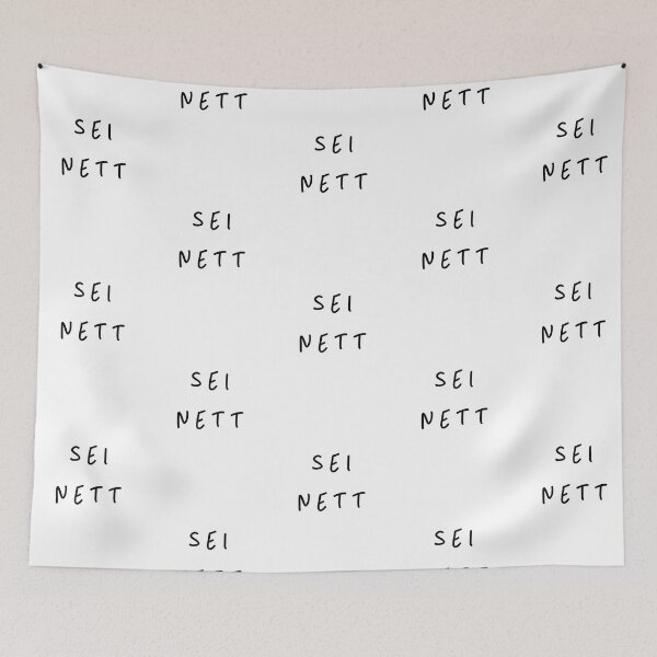 Item preview, Sei nett - Kindness Matters | Minimalist Style | Handwritten Font designed and sold by RM-Journey.
