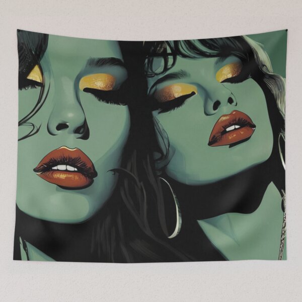 Item preview, Embrace of Love: Lesbian Artwork to Captivate the Soul designed and sold by AdesignTEE.
