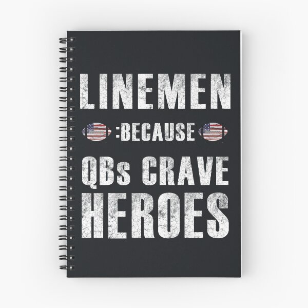 Item preview, LINEMEN:BECAUSE QBs CRAVE HEROES designed and sold by XTSTUDIOART.