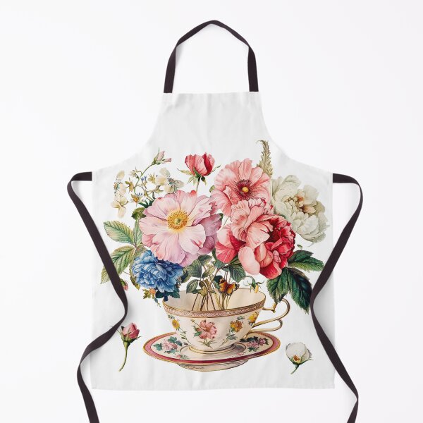 Item preview, Vintage teacup with beautiful floral. designed and sold by Chomchol.