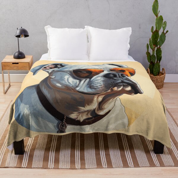 Item preview, Arnie's Cool Stare: American Bulldog Chic designed and sold by URBN. WILD.