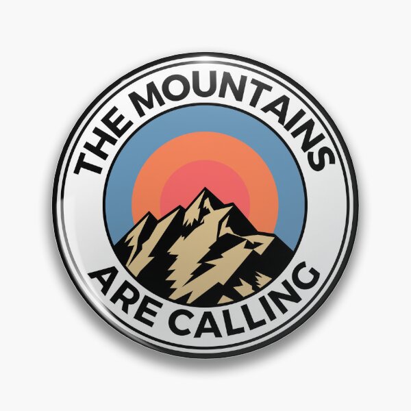 Item preview, The Mountains Are Calling designed and sold by cursedcartoons.