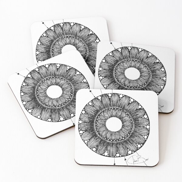 Item preview, Mandala Circle Eye designed and sold by ArtRealmbyTia.