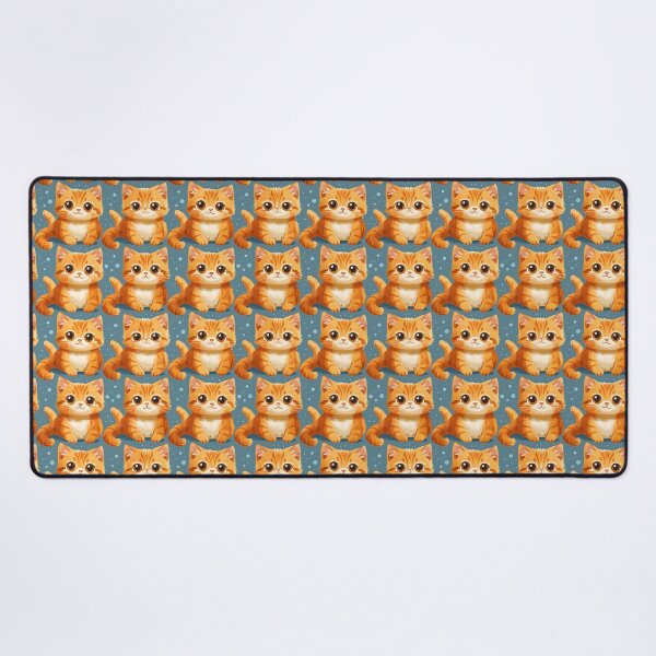 Item preview, Cartoon Cute Kittens Seamless Pattern No.7 designed and sold by Primprapar.