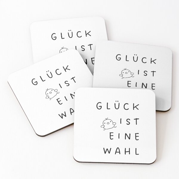Item preview, GLÜCK IST EINE WAHL | Minimalist Style | Handwritten Font designed and sold by RM-Journey.
