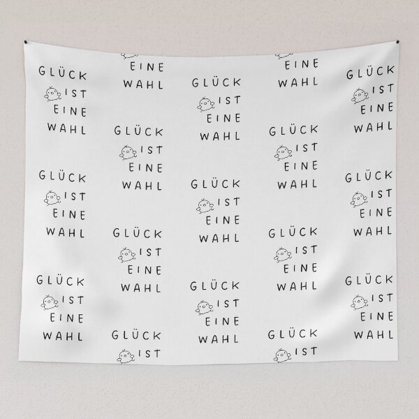 Item preview, GLÜCK IST EINE WAHL | Minimalist Style | Handwritten Font designed and sold by RM-Journey.