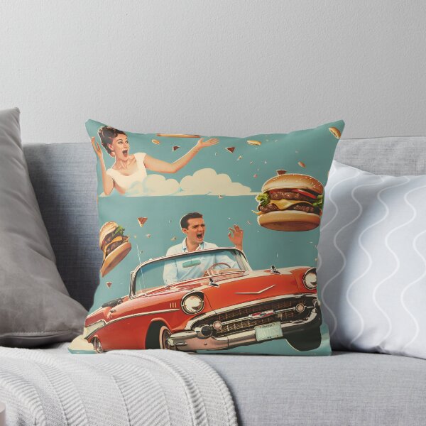 Item preview, Cheeseburgers, red 1950's style convertable, shock designed and sold by oilidesing.
