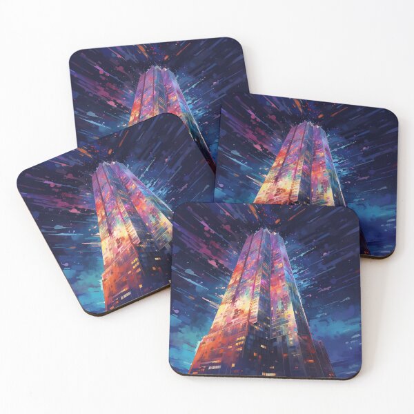 Item preview, Enchanted Urban Nightscape designed and sold by PrintPulseInk.