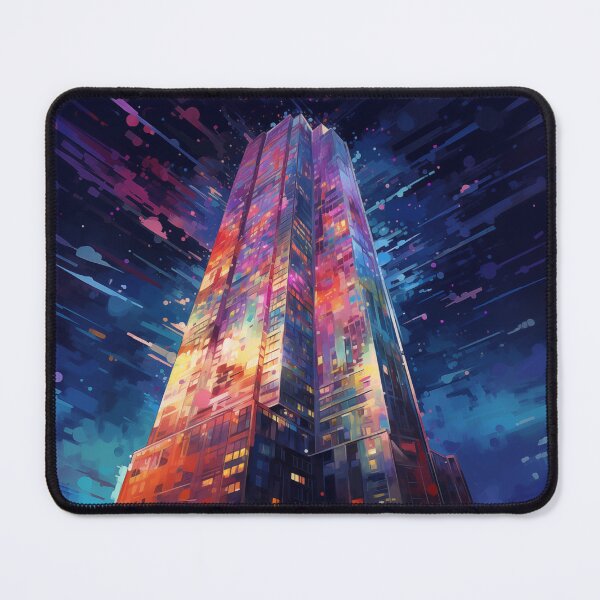 Item preview, Enchanted Urban Nightscape designed and sold by PrintPulseInk.