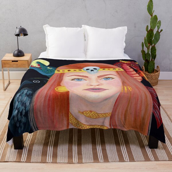 Item preview, Maiden of North - Kalevala Finnish Mythology designed and sold by Ivy Lily Art.