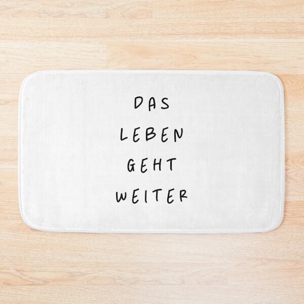 Item preview, DAS LEBEN GEHT WEITER | Minimalist Style | Handwritten Font designed and sold by RM-Journey.