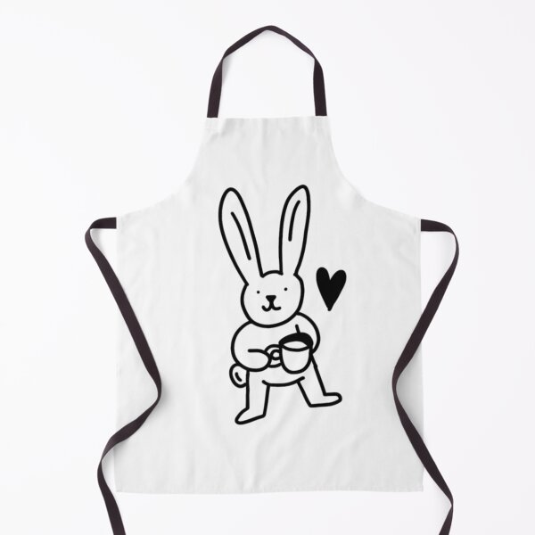 Item preview, Lovely rabbit with his coffee designed and sold by Dailykindness.