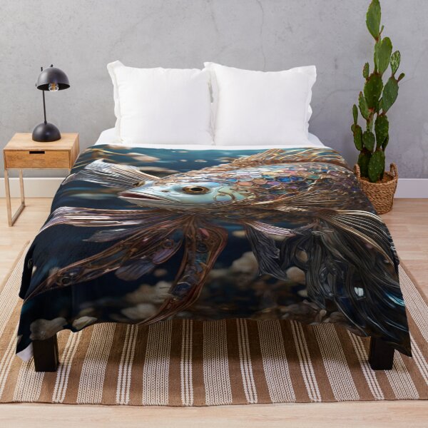 Item preview, Baroque tech-savvy quantum quillback fish. designed and sold by Cherryblossom50.