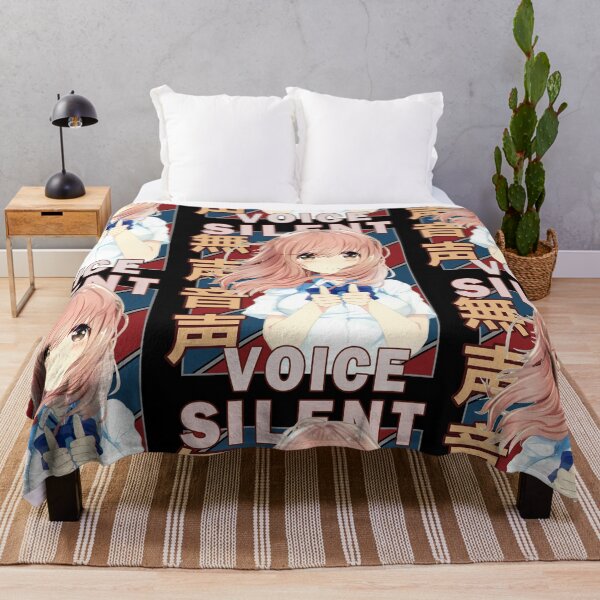 Item preview, Shouko Nishimiya A Silent Voice Vintage Stripe Design designed and sold by Wafusaurus.