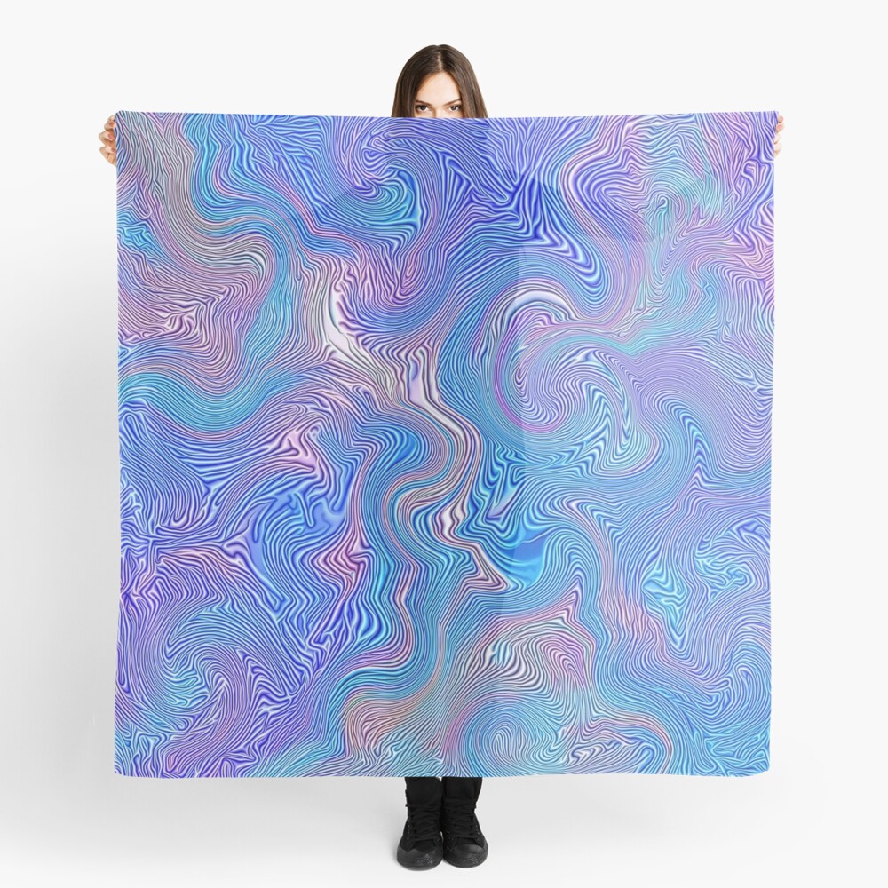 Textured Sky Scarf