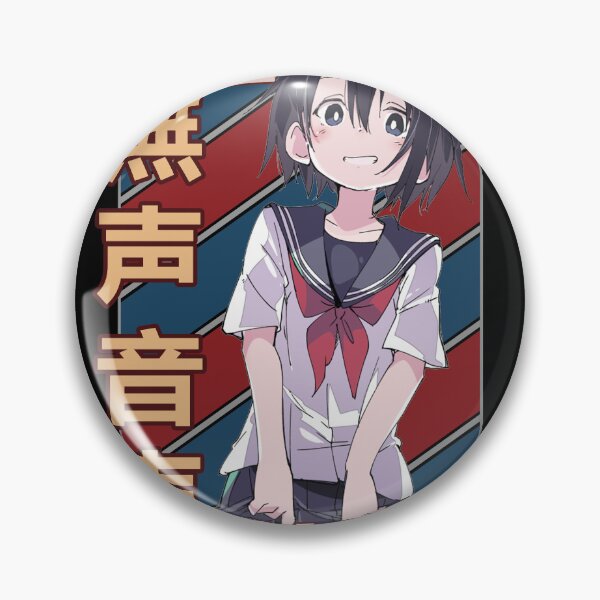 Item preview, Yuzuru Nishimiya A Silent Voice Vintage Stripe Design designed and sold by Wafusaurus.