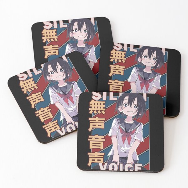 Item preview, Yuzuru Nishimiya A Silent Voice Vintage Stripe Design designed and sold by Wafusaurus.