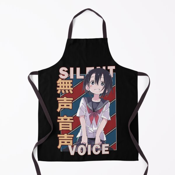 Item preview, Yuzuru Nishimiya A Silent Voice Vintage Stripe Design designed and sold by Wafusaurus.