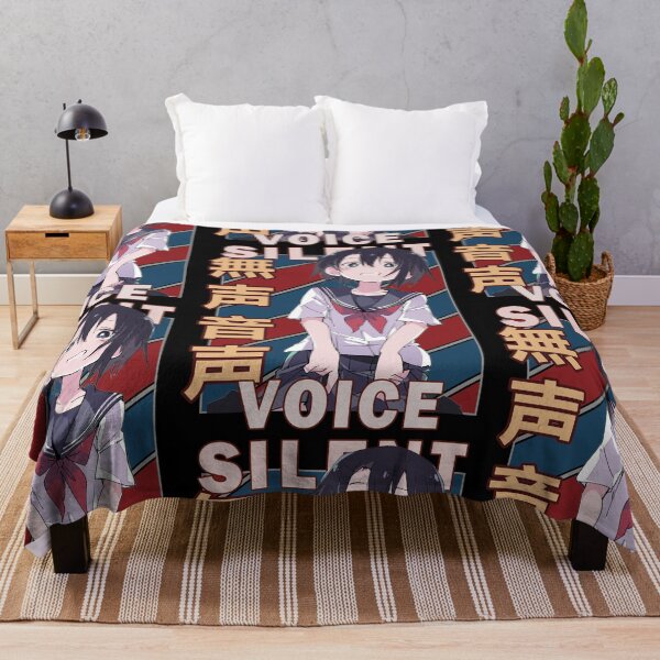 Item preview, Yuzuru Nishimiya A Silent Voice Vintage Stripe Design designed and sold by Wafusaurus.