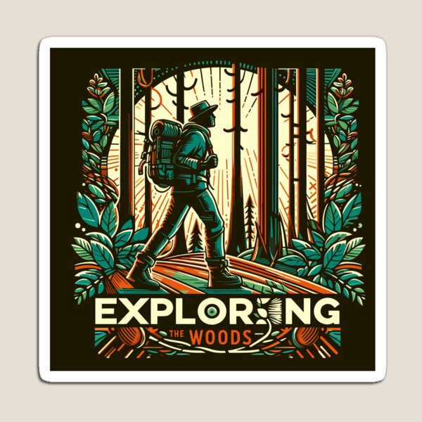 Item preview, Explora el bosque designed and sold by Pattern-Parade.