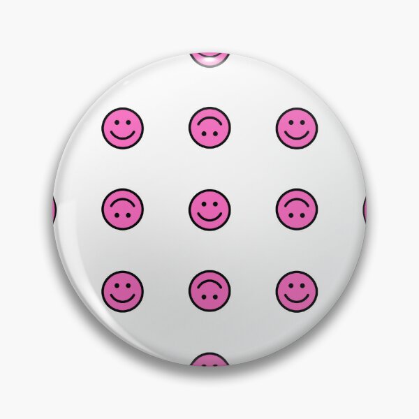Item preview, Pink Smiley Face designed and sold by PeelZinc.