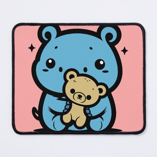 Item preview, Happy Hippo Hug his Plush toy designed and sold by AdamMuranski.