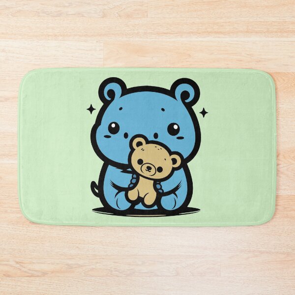 Item preview, Happy Hippo Hug his Plush toy designed and sold by AdamMuranski.