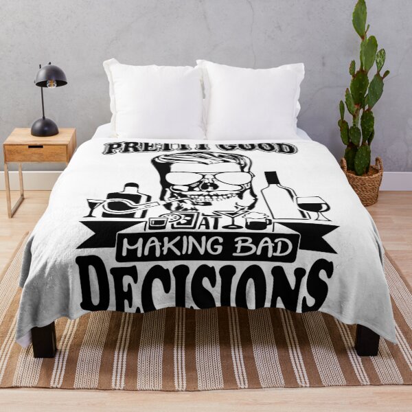 Item preview, Pretty Good At Bad Decisions designed and sold by Hairball-Pets.