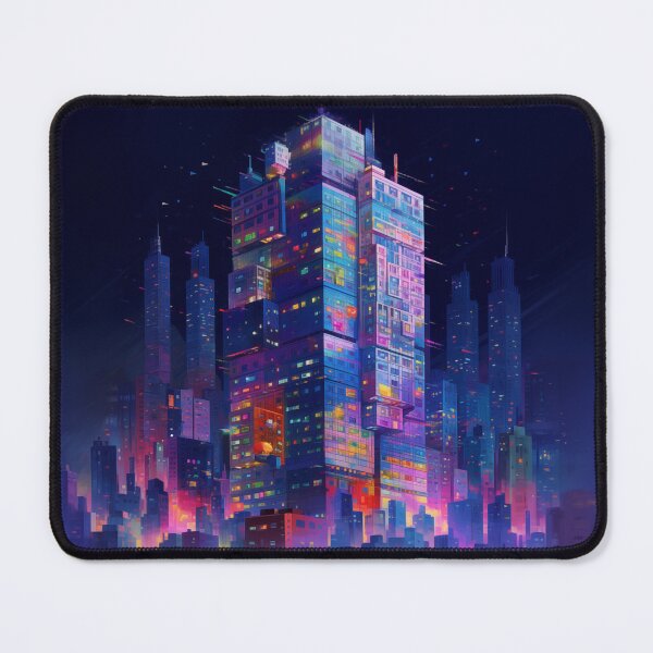 Item preview, Neon Nightscape designed and sold by PrintPulseInk.