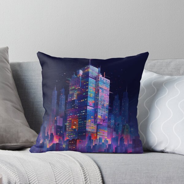 Item preview, Neon Nightscape designed and sold by PrintPulseInk.