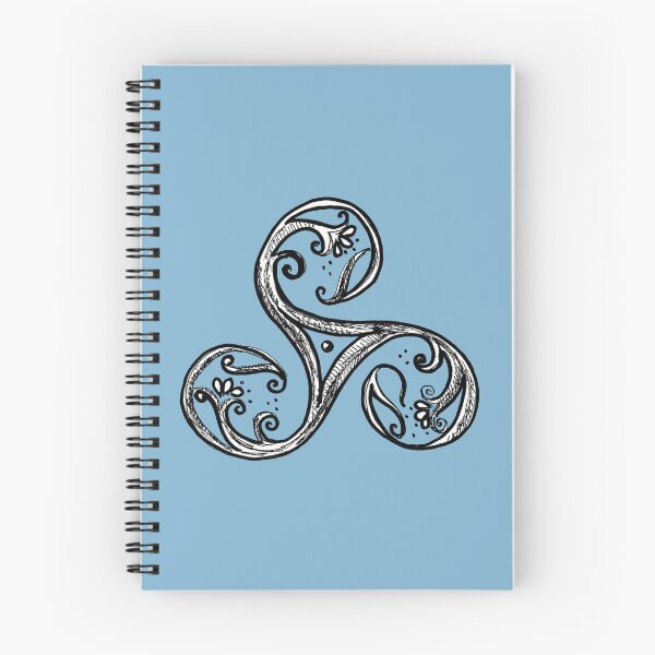 Item preview, The Triskele Three Worlds - Ancient Celtic Spiral Symbol  designed and sold by Julia Doria.