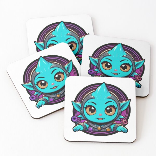 Item preview, Blue Alien designed and sold by Halfbakedpuma.