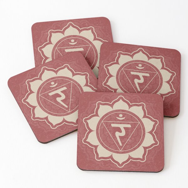 Item preview, Solar Plexus Chakra Mandala - Ruby + Dove designed and sold by Irene Estelle.