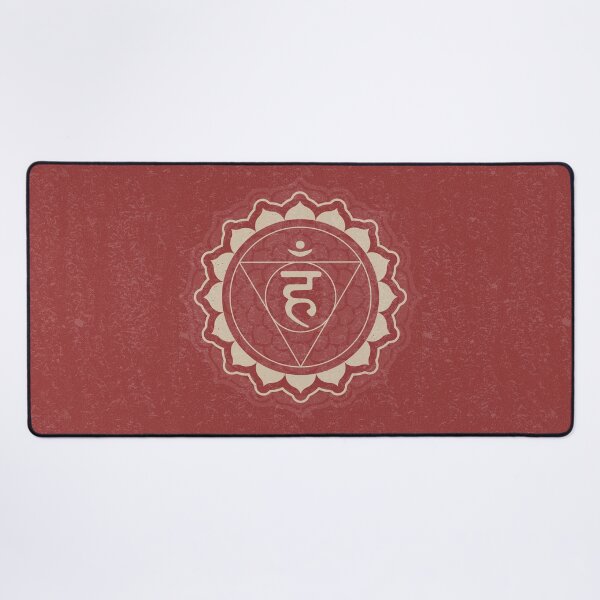 Item preview, Throat Chakra Mandala - Ruby + Dove designed and sold by Irene Estelle.