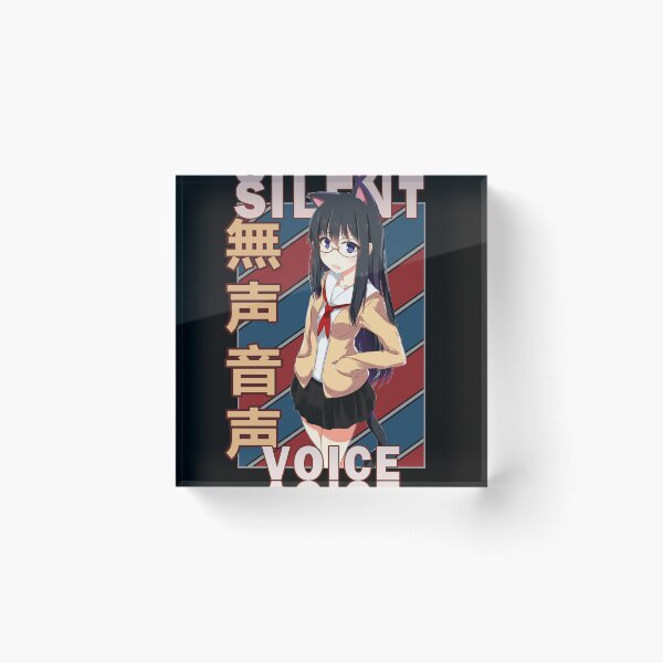 Item preview, Naoka Ueno A Silent Voice Vintage Stripe Design designed and sold by Wafusaurus.