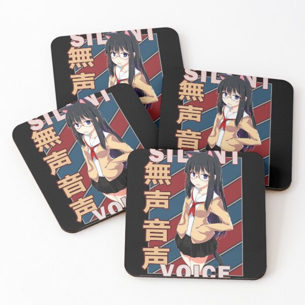 Item preview, Naoka Ueno A Silent Voice Vintage Stripe Design designed and sold by Wafusaurus.