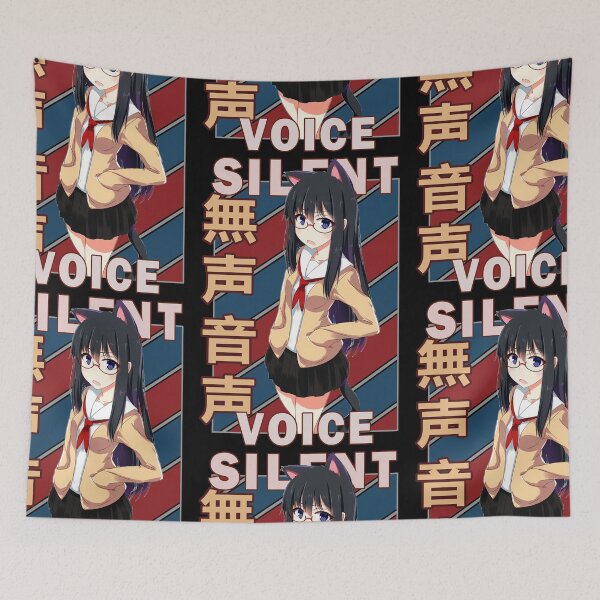Item preview, Naoka Ueno A Silent Voice Vintage Stripe Design designed and sold by Wafusaurus.