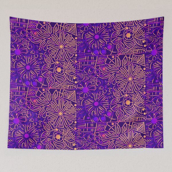 Item preview, Wildflowers - Korean traditional patterns 6 designed and sold by beatriceJHS.