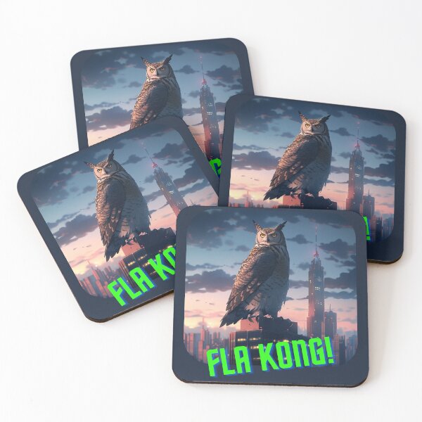 Item preview, Flaco is the Fla Kong! (transparent background) designed and sold by Mecha Brave Studio.