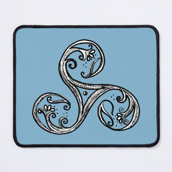 Item preview, The Triskele Three Worlds - Ancient Celtic Spiral Symbol  designed and sold by Julia Doria.