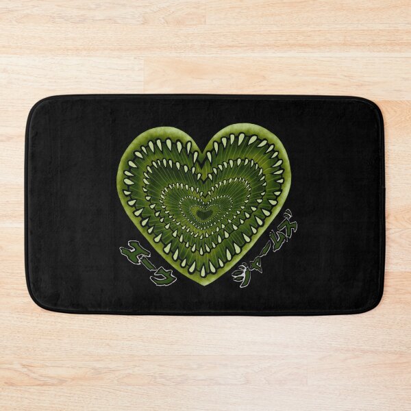 Item preview, Green monster heart designed and sold by EwwGerms.