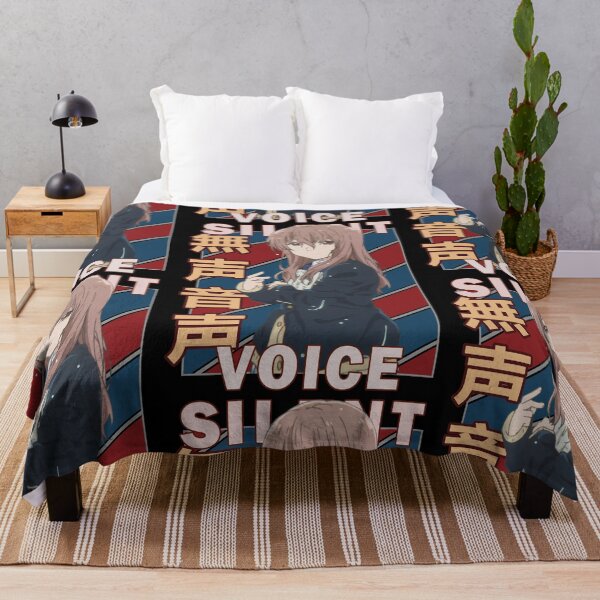 Item preview, Shouko Nishimiya V2 A Silent Voice Vintage Stripe Design designed and sold by Wafusaurus.